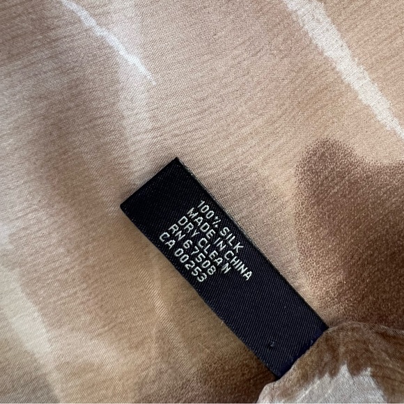 Ann Klein silk scarf - Picture 6 of 8